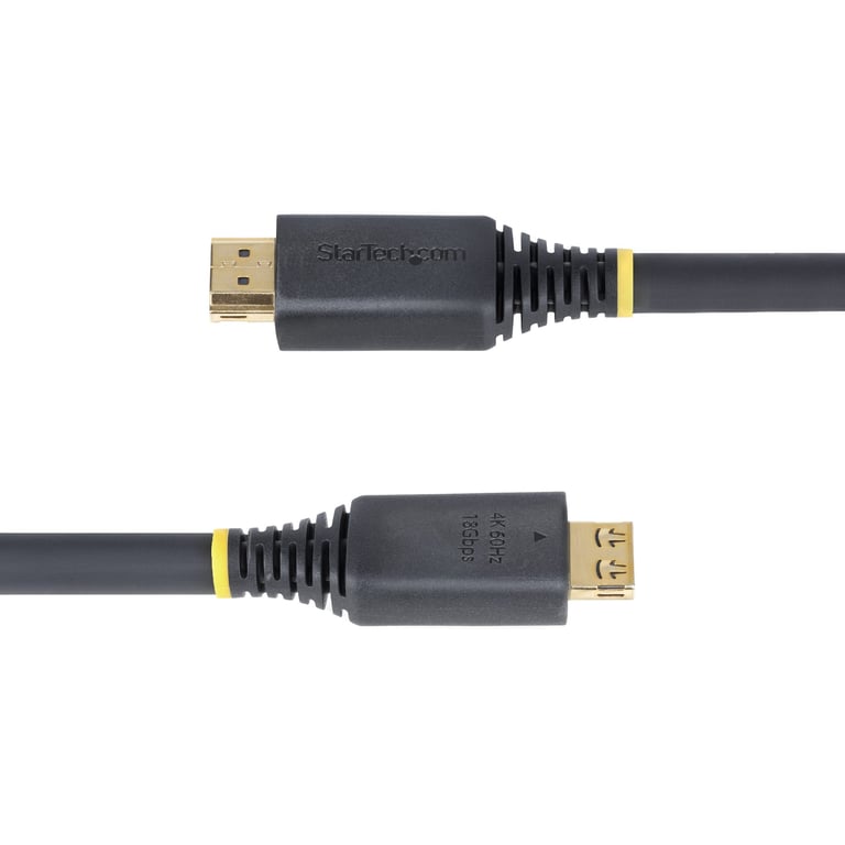 StarTech.com Câble Hdmi Haute Vitesse De 7 M Avec Connecteurs À Verrouillage, 4k 60 Hz/1440p 144 Hz, Hdr10/hdcp 2.2/arc Noir - vue 4