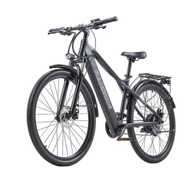 Bicicleta eléctrica urbana RANDRIDE YG70 de 27.5'' con motor de 1000 W de potencia máxima, batería de 48 V y 14 Ah, 27 velocidades para ciclismo urbano