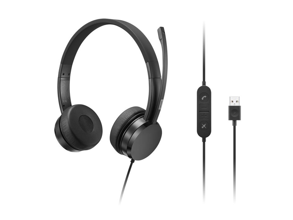 Lenovo 4XD1K18260 écouteurcasque Avec fil Arceau MusiqueQuotidien USB Type A Neuf