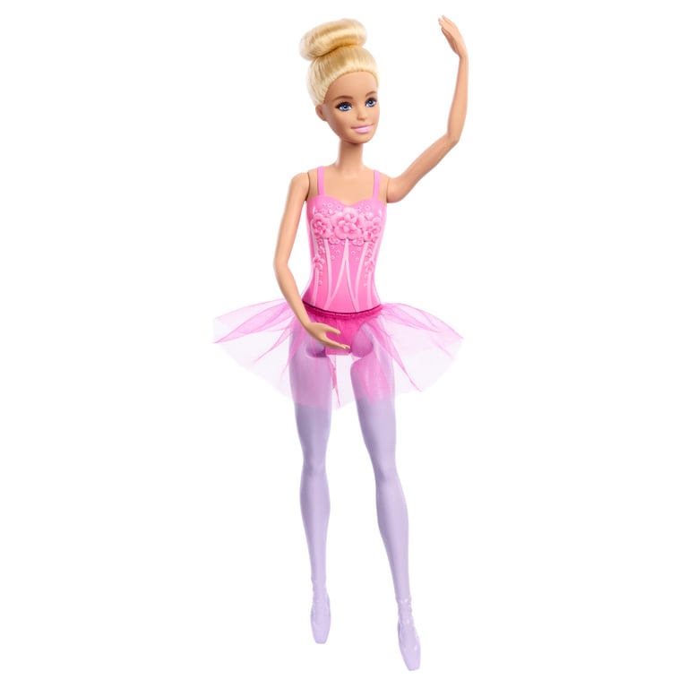 Poupée Ballerine Barbie HRG34 – Tutu Amovible et Demi-Pointes - vue 3