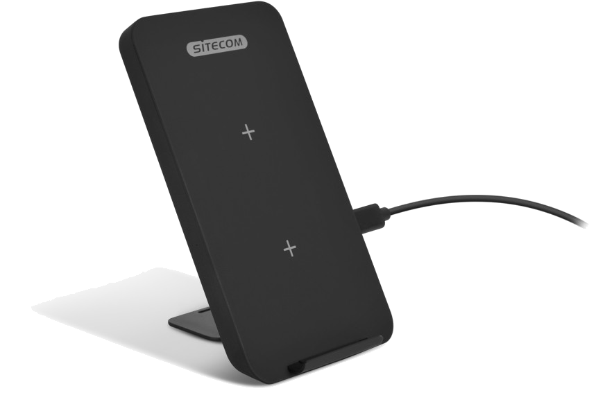 Chargeur à induction Qi Stand double bobine 10W CH-002