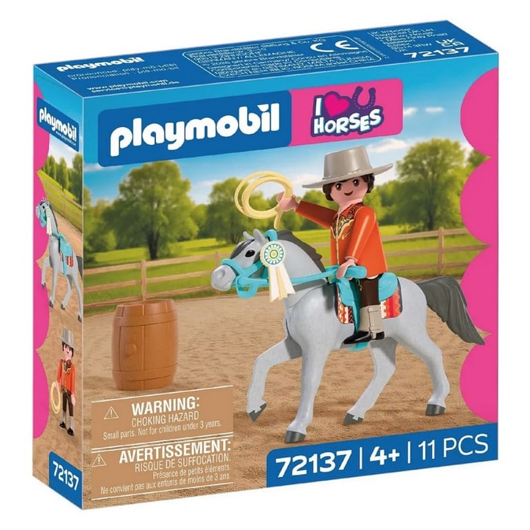 Playmobil I Love Horses / J'adore les chevaux 72137 Équitation western - vue 2