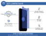 Pellicola protettiva iPhone XS Max / 11 Pro Max Flat Anti Blue Light Garanzia a vita Force Glass