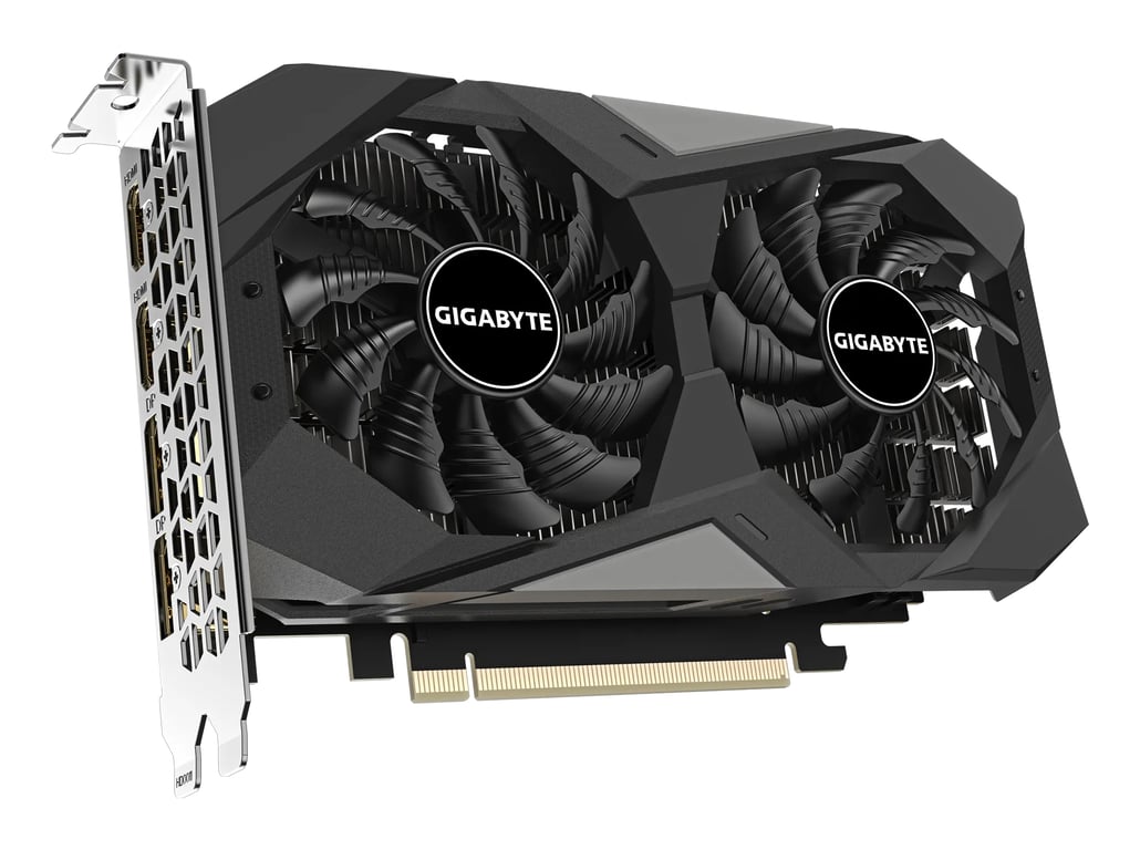 GIGABYTE GeForce RTX 3050 WINDFORCE OC V2 6G NVIDIA 6 Go GDDR6 Neuf - vue 3