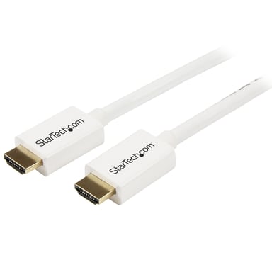 StarTech.com Cable de 3m HDMI con Ethernet CL3 - Cable HDMI Ultra HD para Instalaciones en Muro - Cable HDMI de Alta Velocidad UHD 4K 30Hz 10,2 Gbps -