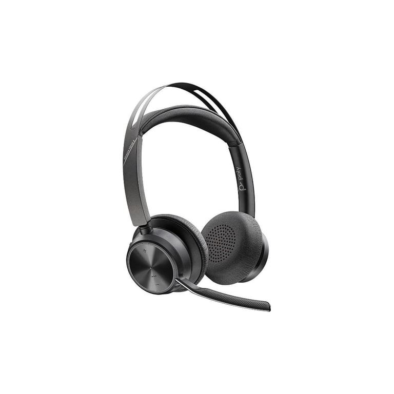 Micro-casque HP Poly Voyager Focus 2 – Bluetooth, Suppresseur de Bruit Actif - vue 8