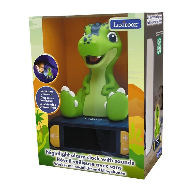 Lexibook Réveil Dinosaure 3D - vue 4