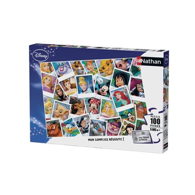 Puzzle Nathan 100 Pièces - Disney Adventure para niños