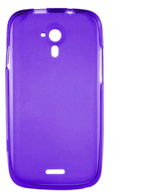 Coque silicone unie compatible Givré Violet Wiko Darknight