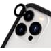 RHINOSHIELD [Pack de 3] protection pour objectifs photo compatible avec [iPhone 14 Pro / 14 Pro Max]   Verre trempé 9H résistant aux rayures avec une fine bordure en aluminium anodisé - Noir