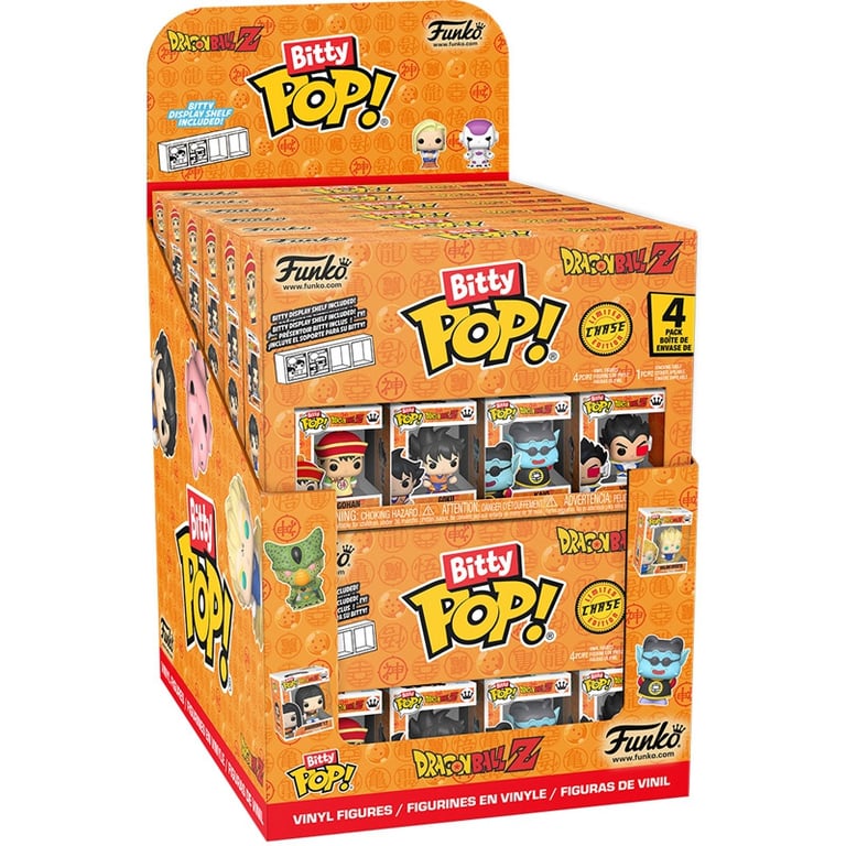 SET 4 POP DBZ Assortiment modèle choisi aléatoirement FUNKO FUO85886 Neuf - vue 1