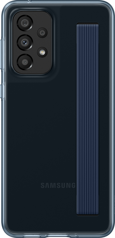 Coque transparente Samsung G A33 5G avec lanière avec lanière Noire Samsung