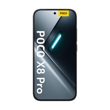 Xiaomi Poco X8 Pro 5G 256 GB Negro – Pantalla 6,59'', Batería 6500 mAh, Carga 100W, Cámara Ultra Gran Angular 50MP