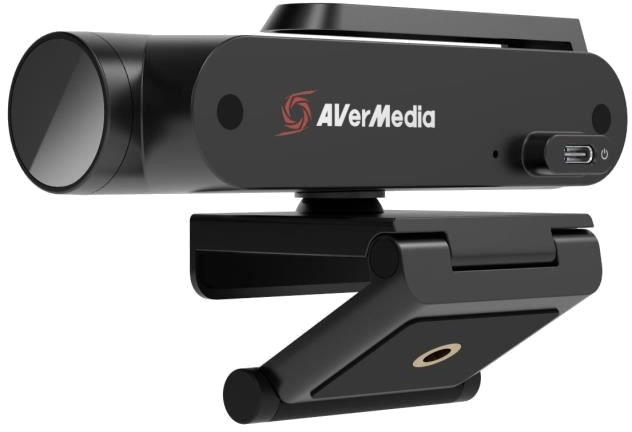 AverMedia Live Streamer CAM 513-Webcam Ultra Grand Angle 4K avec Intelligence Artificielle -Id,al St