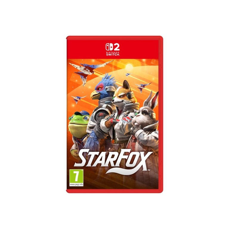 Jeu d'action Star Fox NINTENDO pour Nintendo Switch 2 (Copie Physique) 3D futuriste spatial Noir - Neuf