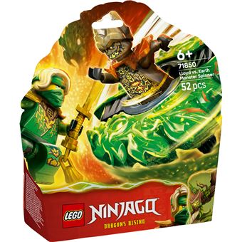 LEGO Ninjago 71850 Lloyd contro la trottola del mostro della Terra