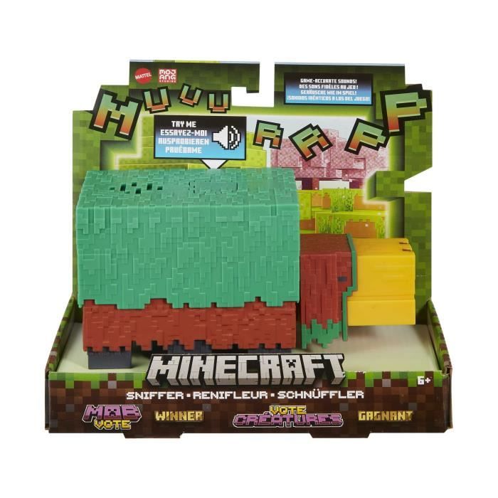 MATTEL Minecraft Sniffer 8 cm - vue 10