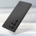 Coque pour Samsung S23 Ultra Silicone Mat Doux au toucher Roar Space noir