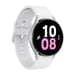 Galaxy Watch5 44mm boitier Argent - Super AMOLED -  Bluetooth + 4G - Blanc