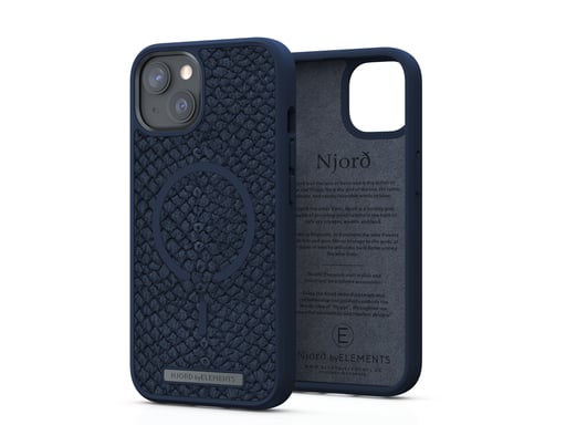 Njord byELEMENTS Salmon Leather Magsafe Case - iPhone 13 - Vatn
