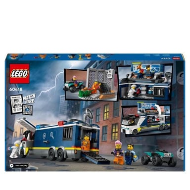 Laboratorio di Criminologia Mobile Lego City 60418