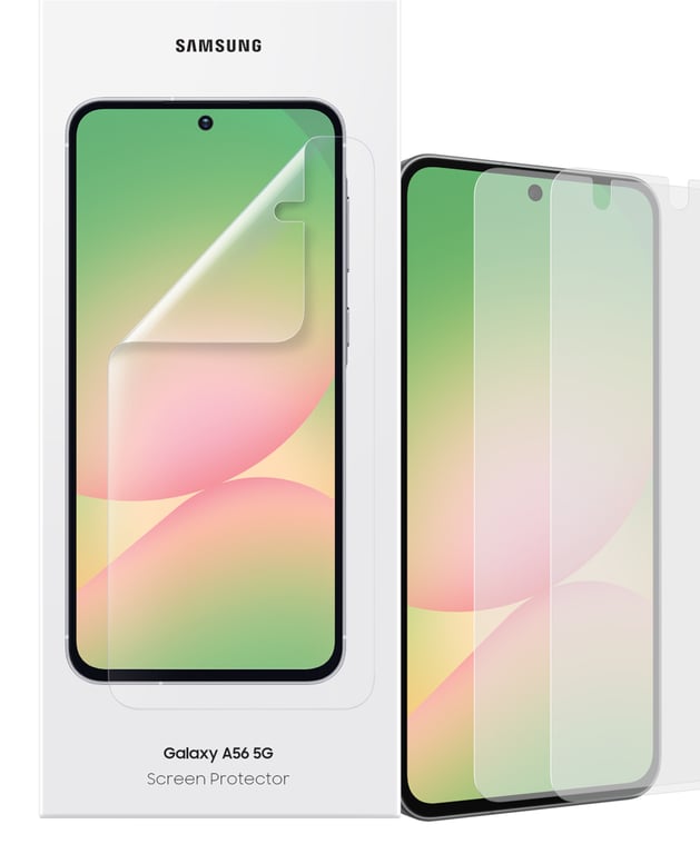 Samsung Film de Protection d'Écran pour Samsung Galaxy A56 5G avec Kit de Nettoyage - vue 2
