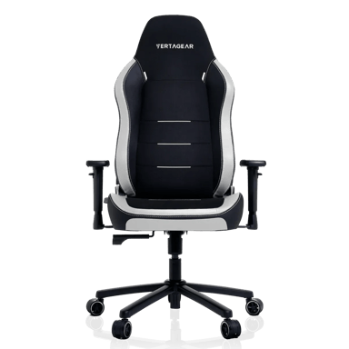 Sedia gaming Vertagear SL3800 HygennX Nero/Bianco – Ergonomia avanzata, tessuto anti-odore, supporto lombare ContourMax™