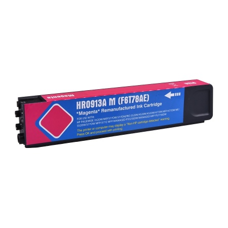Uprint Cartouche Compatible avec HP 913A (F6T78AE) Magenta PageWide 352dw 352dn 477dw 577dw 452dw 47 - Neuf