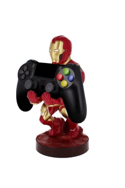Figurina di Iron Man - Controller e supporto per smartphone e caricabatterie - Exquisite Gaming