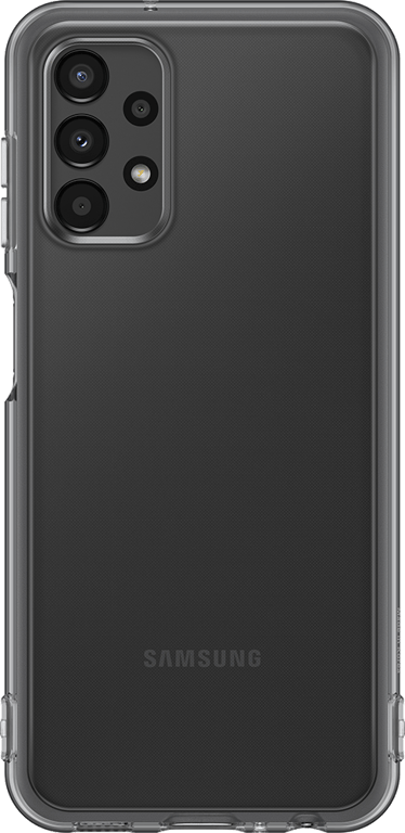 Coque Samsung G A13 4G souple Ultra fine Transparente Noire Samsung