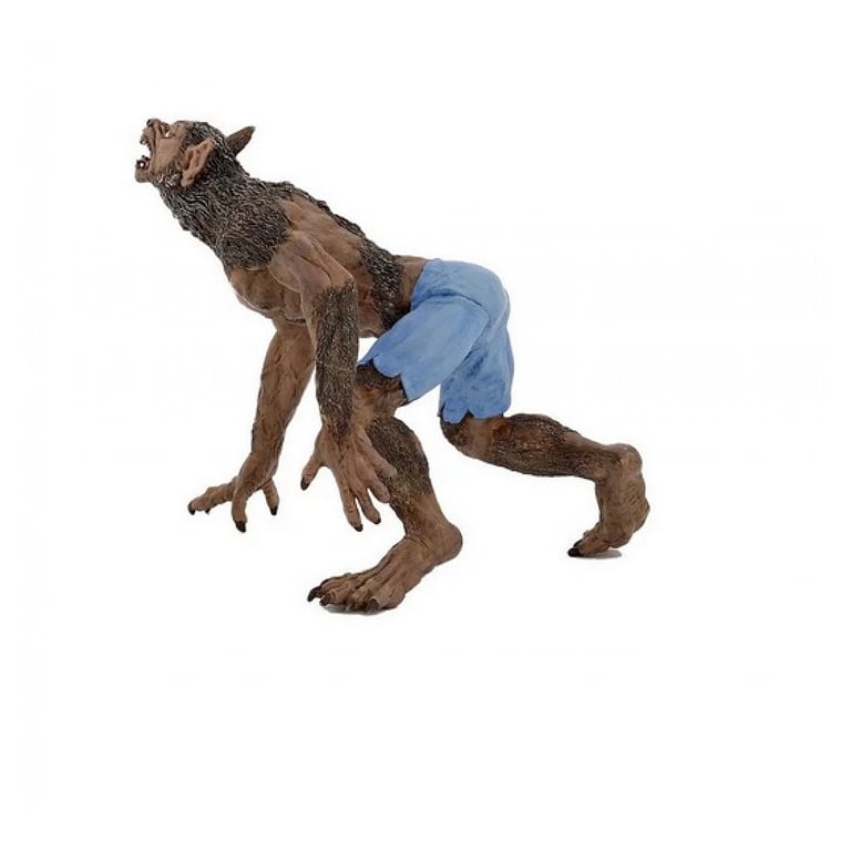 Figurine de Loup Garou Détails Authentiques et Design Unique Neuf