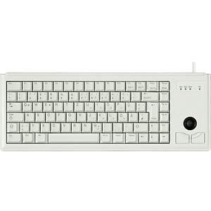 Cherry Compact Corded Trackball Keyboard USB gris (US)