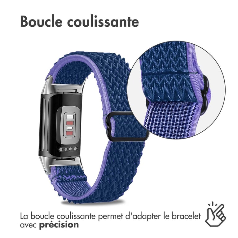 Bracelet Fitbit Charge 5 Nylon - vue 5