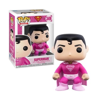 Figurine DC BCA Pink Superman Pop 10cm