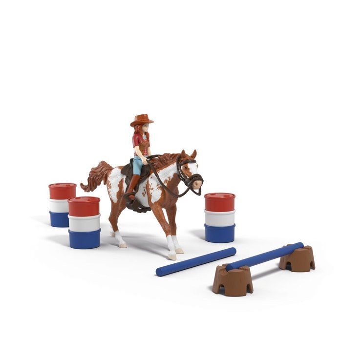 Schleich Figurine L'aventure western de Hannah, 42775 Horse Club, des 5 ans