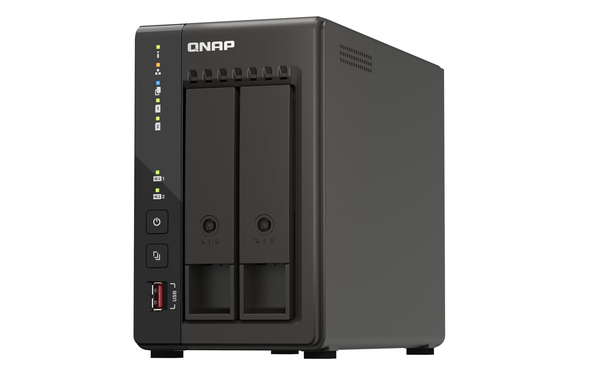 QNAP QVP 21C serveur de stockage Tower Intel® Celeron® J6412 8 Go DDR4 0 To QVR Pro Neuf - vue 2