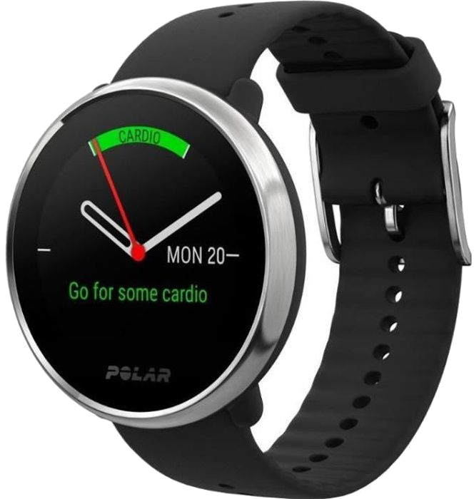 POLAR Ignite Montre Multisports Connectée - Noir - Taille S