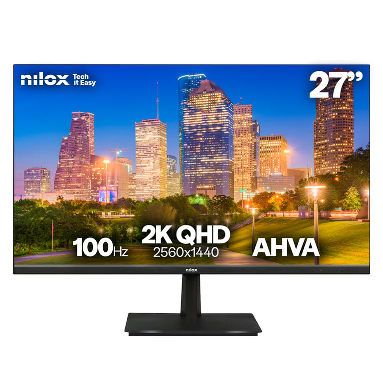 Nilox NXM272K012 écran plat de PC 68 6 cm 27 2560 x 1440 pixels 2K Neuf