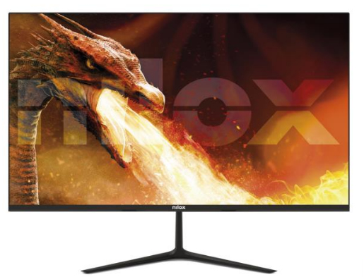 Nilox MONITOR 24 CURVO 165HZ 1MS HDMI DP 1 ms écran plat de PC 61 cm 24 1920 x 1080 pixels Full HD LED Neuf