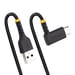 StarTech.com Cable de Carga USB-A a USB-C de 1m - Cable de Carga Rápida de Servicio Pesado USB Tipo C - Cable USB 2.0 - Cable USB Tipo C Acodado - Res