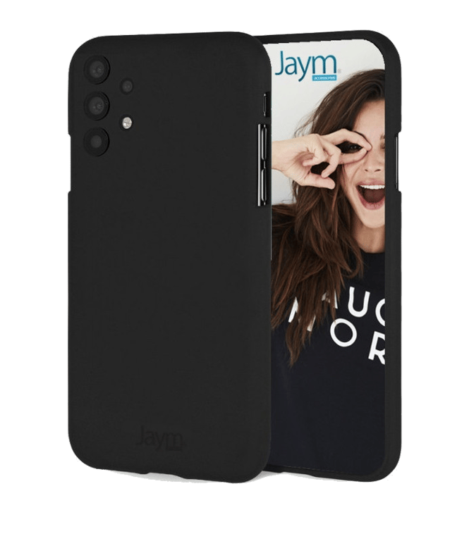 JAYM - Coque Silicone Soft Feeling Noire pour Samsung Galaxy A32 4G ? Finition Silicone ? Toucher Ul