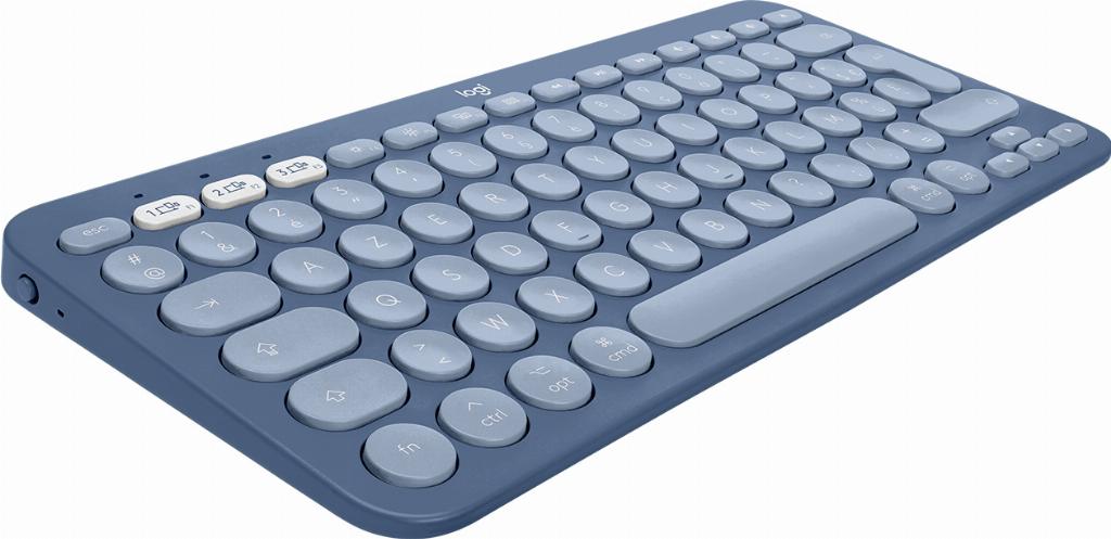 Logitech K380 for Mac clavier Bluetooth AZERTY Français Bleu - Logitech