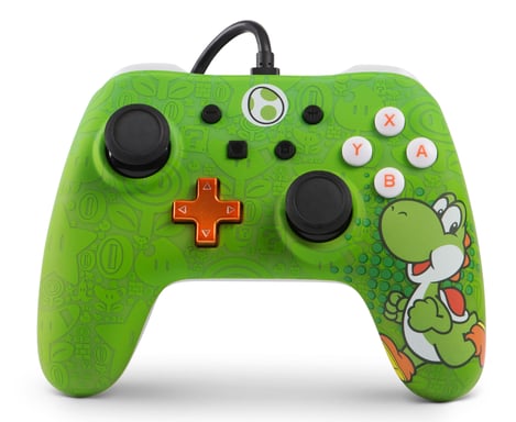 PowerA Yoshi Vert, Blanc USB Manette de jeu Analogique/Numérique Nintendo Switch