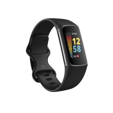 Fitbit Charge 5 AMOLED Bracelet connecté Noir, Graphite