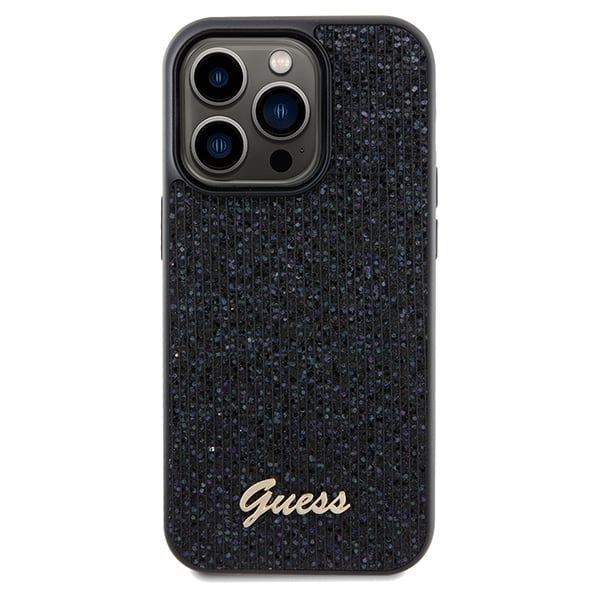 Guess Disco Metal Script Coque pour iPhone 14 Pro Max - vue 3