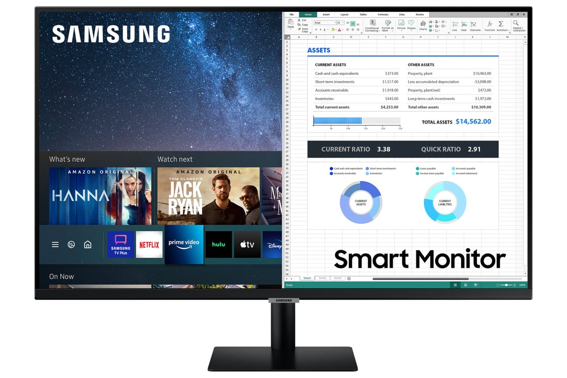 Écran PC Samsung LS32AM500NUXEN 32 Full HD 60Hz VA LED Smart HDR10 Haut parleurs - vue 2