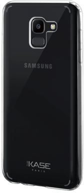 Coque hybride invisible pour Samsung Galaxy J6 2018, Transparente