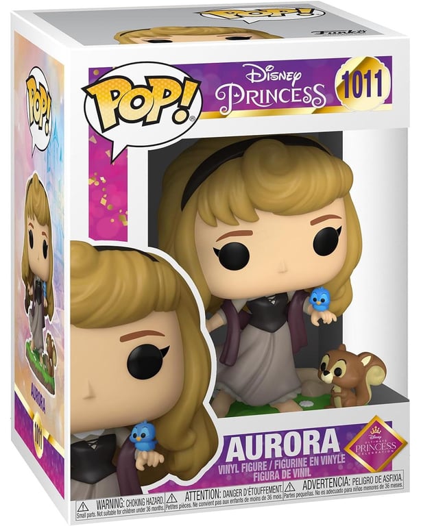 Disney Figurine POP! Princess Aurora 9 cm - vue 2