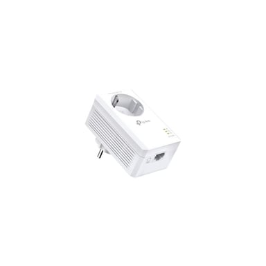Adaptador Powerline TP-LINK TL-PA7017P con toma integrada 1x Ethernet Blanco