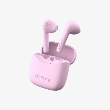 DEFUNC True Lite Écouteurs True Wireless Stereo (TWS) Ecouteurs Musique/Quotidien Bluetooth Rose